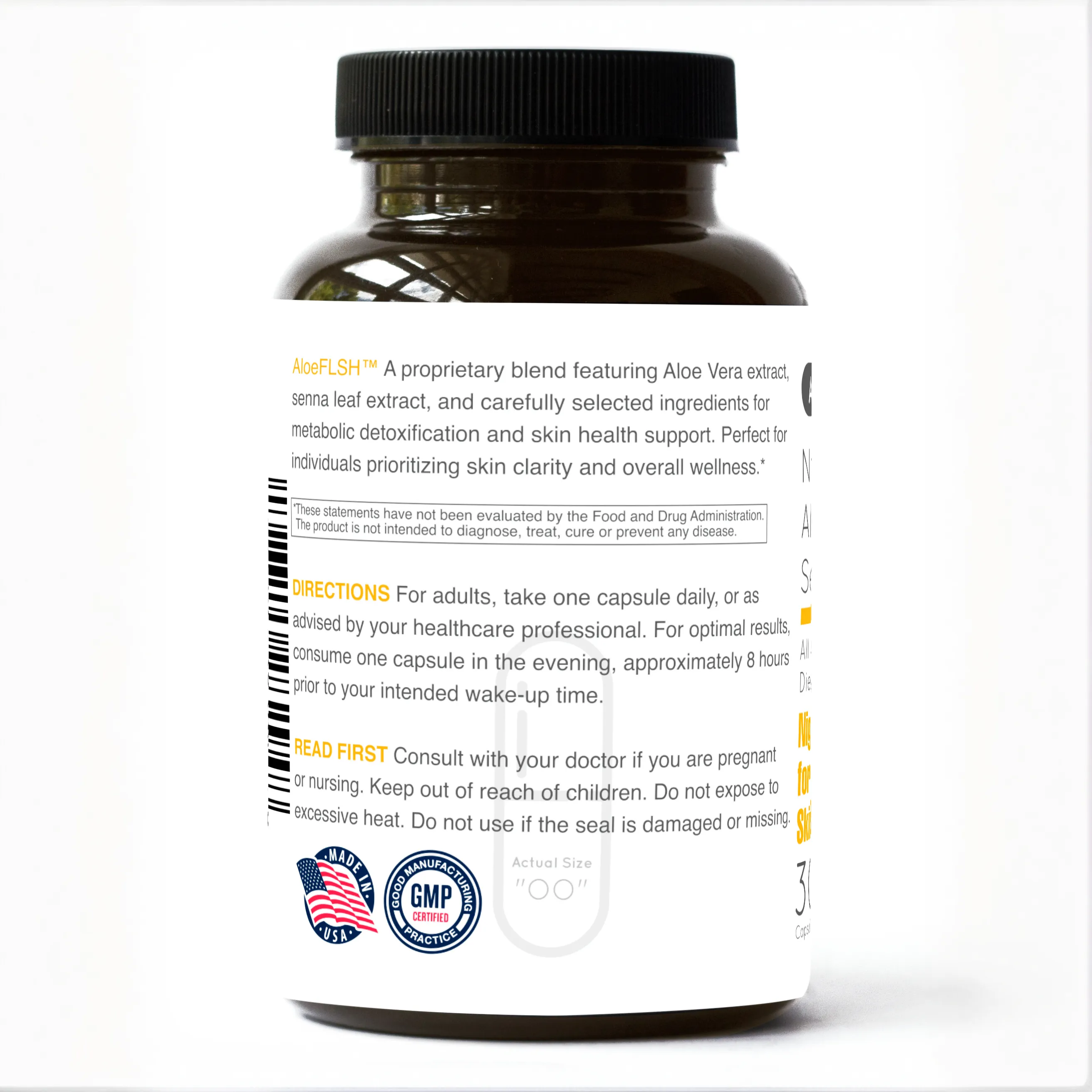 BioLife Night Flush — Skin Detox for Women 30 Caps