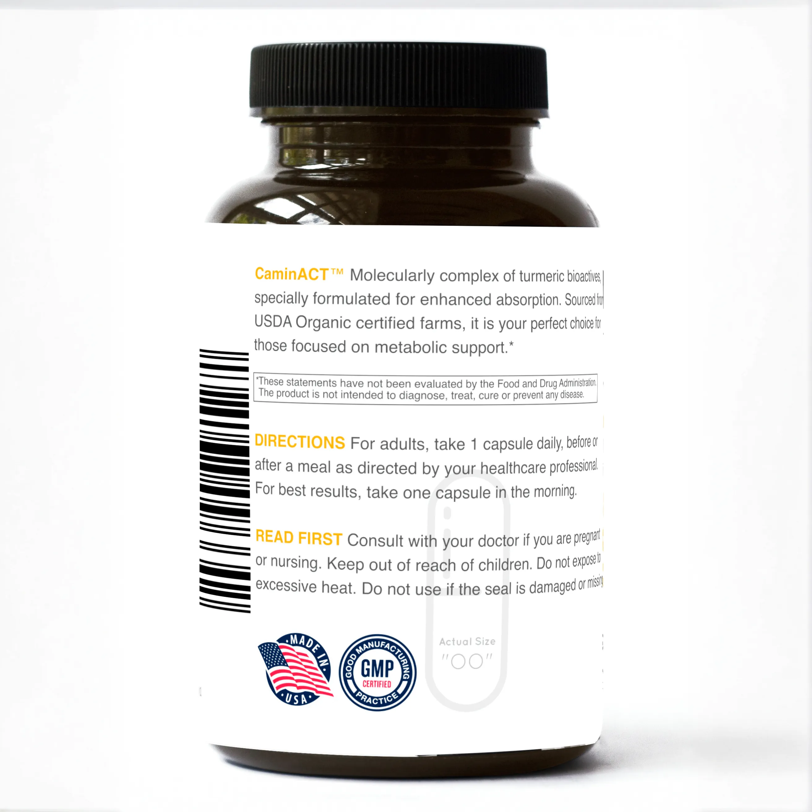 BioLife Turmeric Extract with Magnesium — 30 Caps