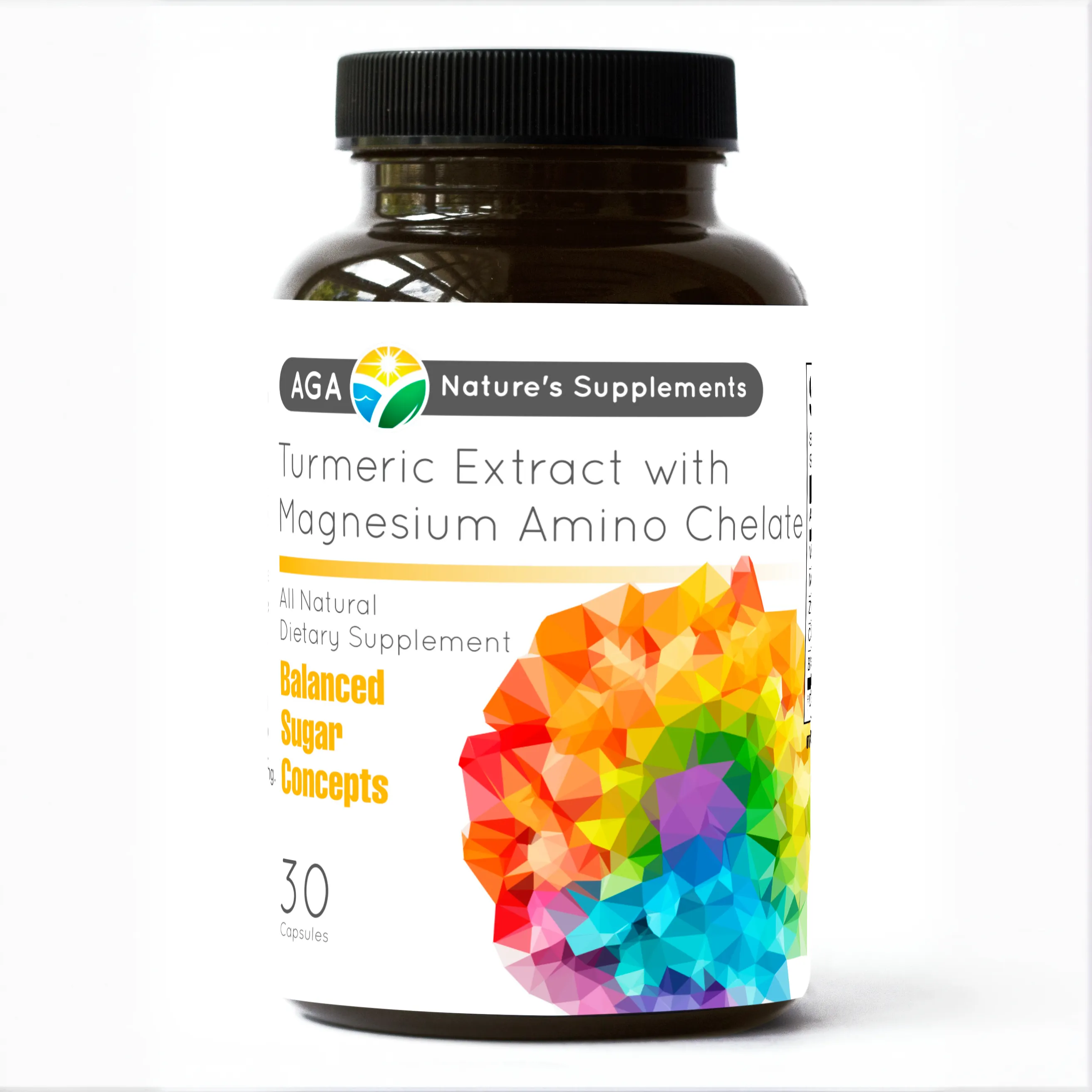 Turmeric Extract with Magnesium Amino Chelate 30 Capsules
